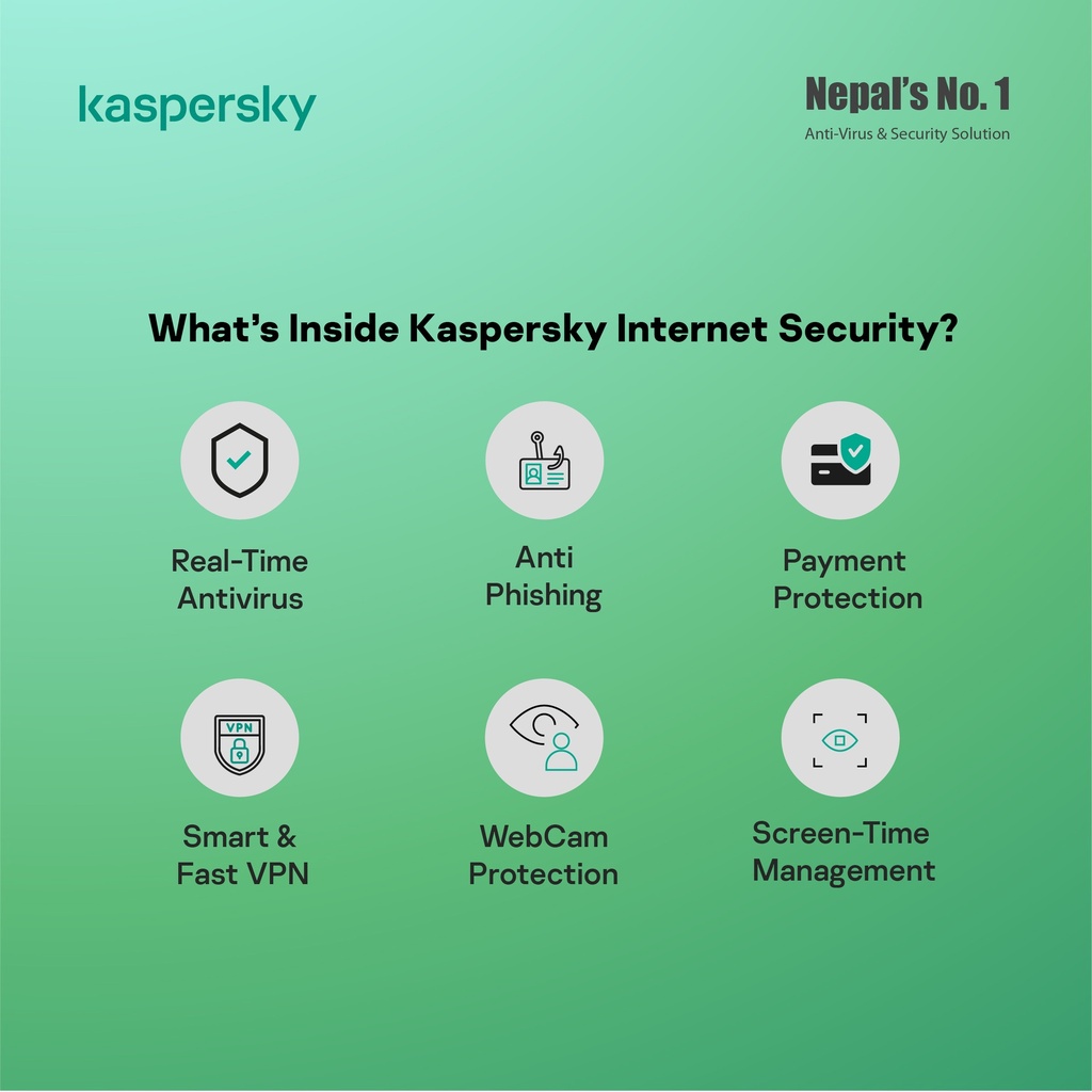 Kaspersky Internet Security - 3D, 1Y, 1Key - Digital