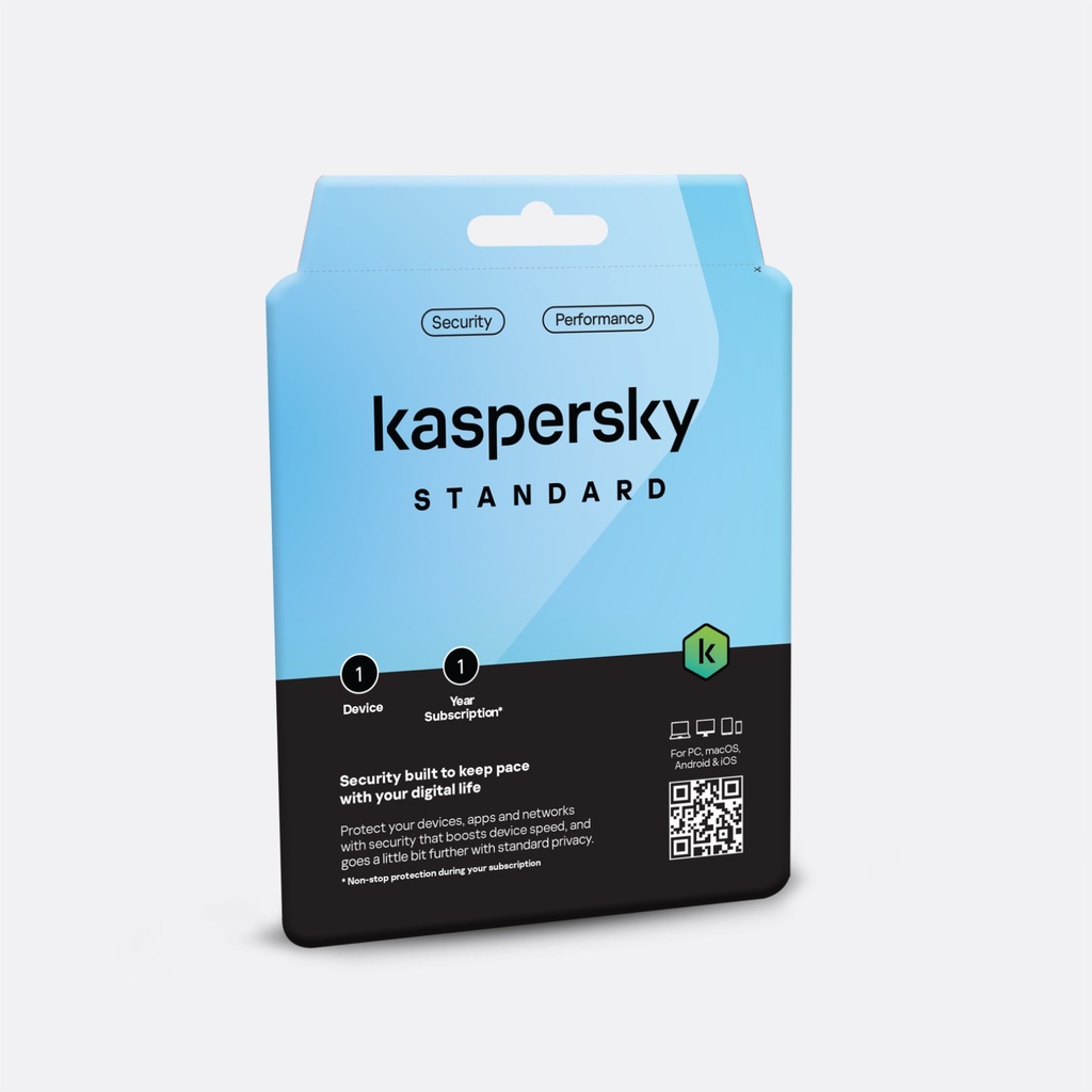 Kaspersky Standard 1 Device 1 Year