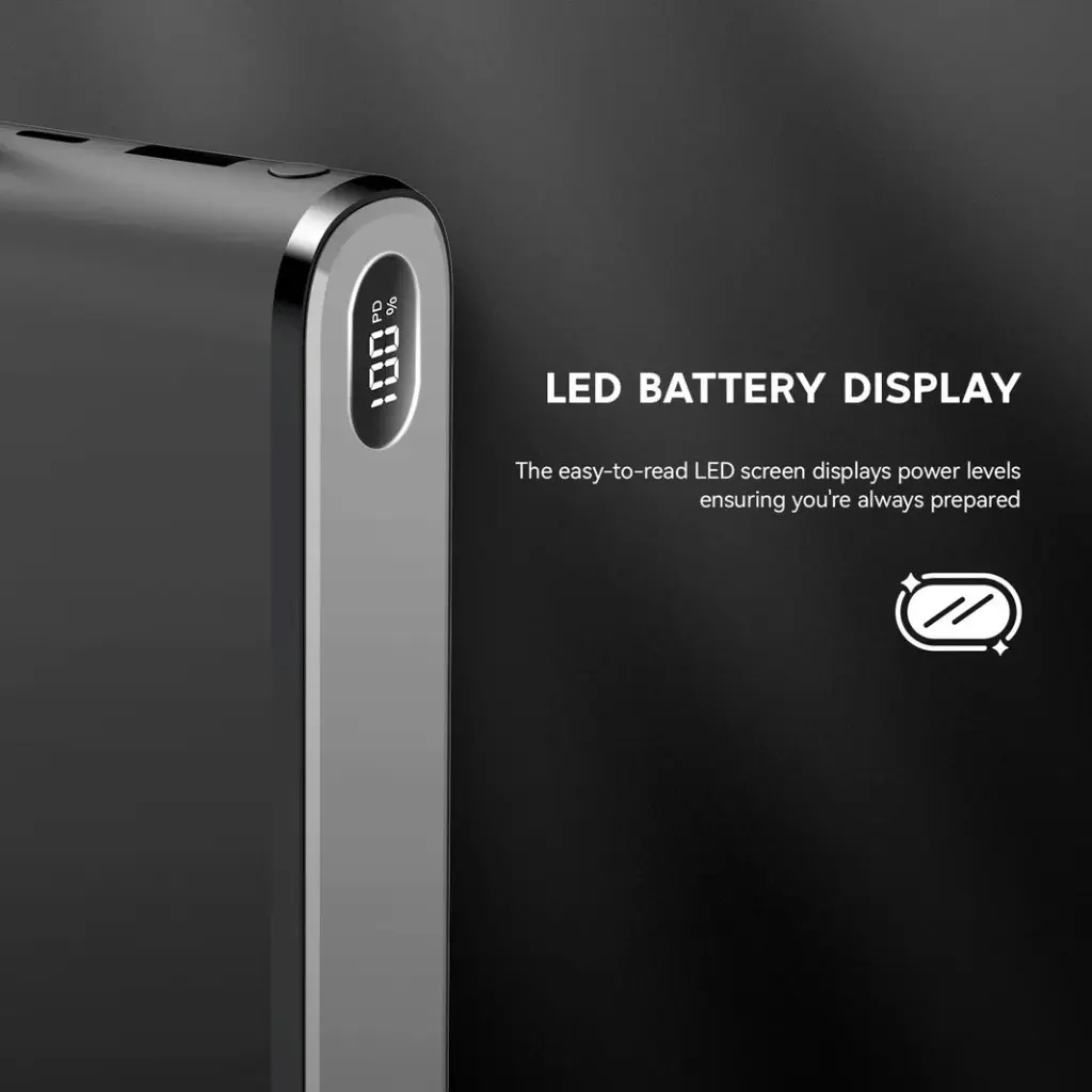 Micropack 20000mAh Built-in Cable Fast Charging Power Bank PB-C20