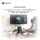 Micropack Green Laser Wireless Presentation Clicker WPM-09G