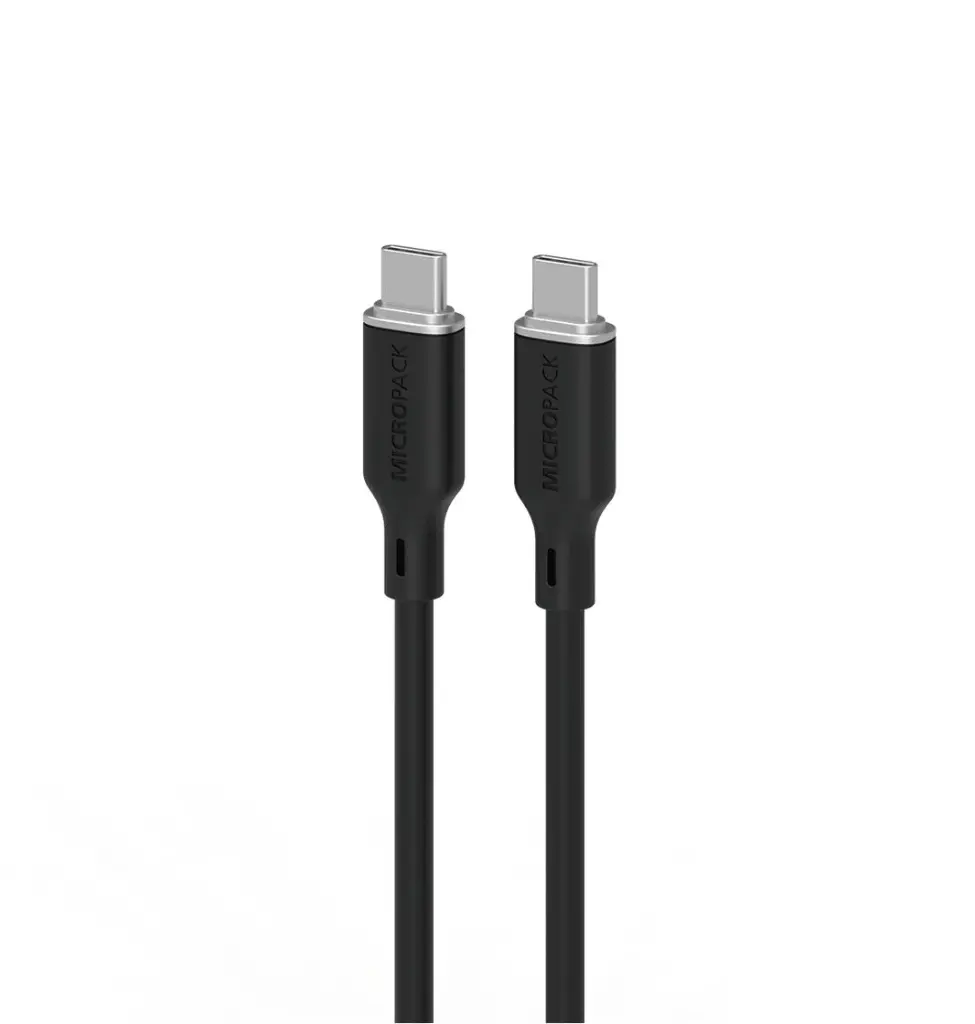 Micropack USB-C to USB-C Soft Silicone Cable MC-C60
