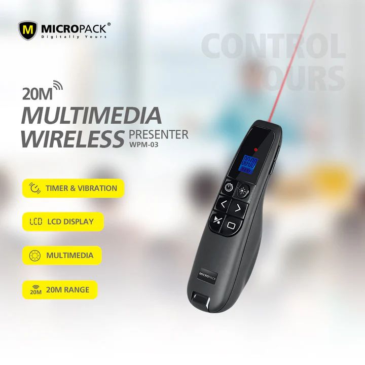 Micropack WPM-03 Multimedia Wireless Presenter