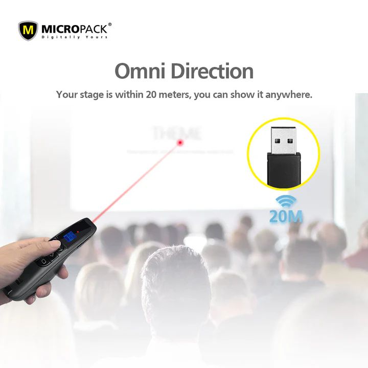 Micropack WPM-03 Multimedia Wireless Presenter