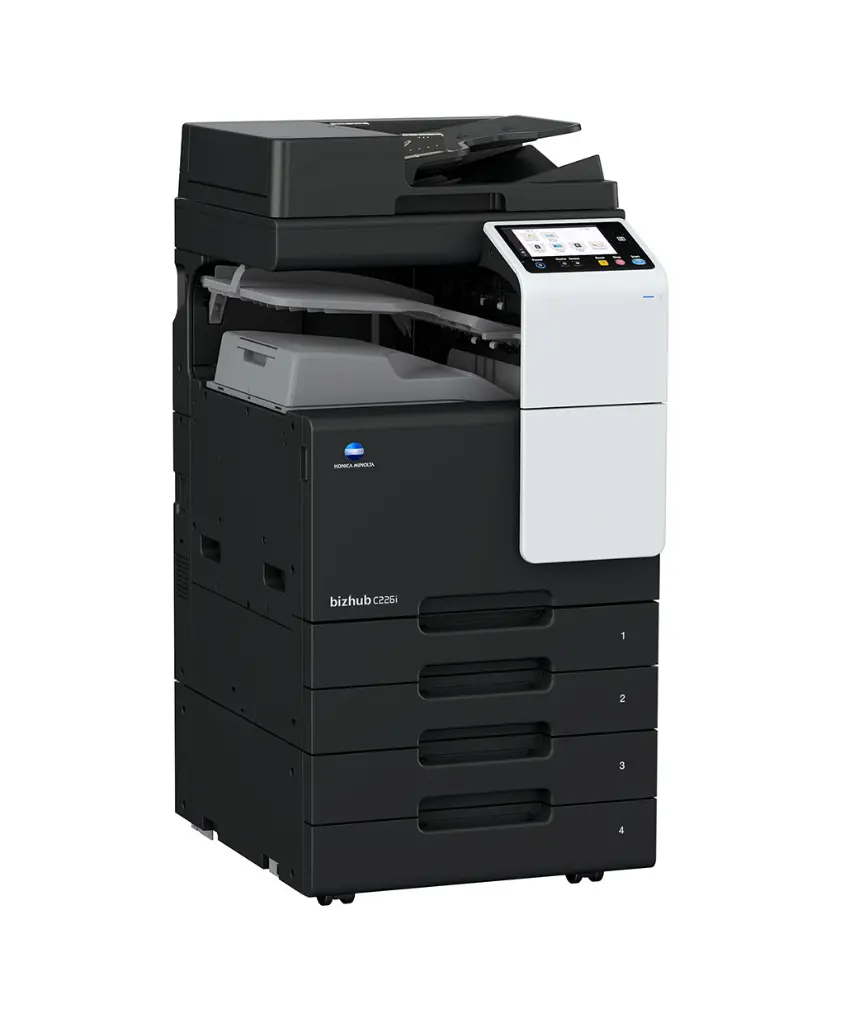 Konica Minolta BH-C226i COLOR Photocopier Machine With OC