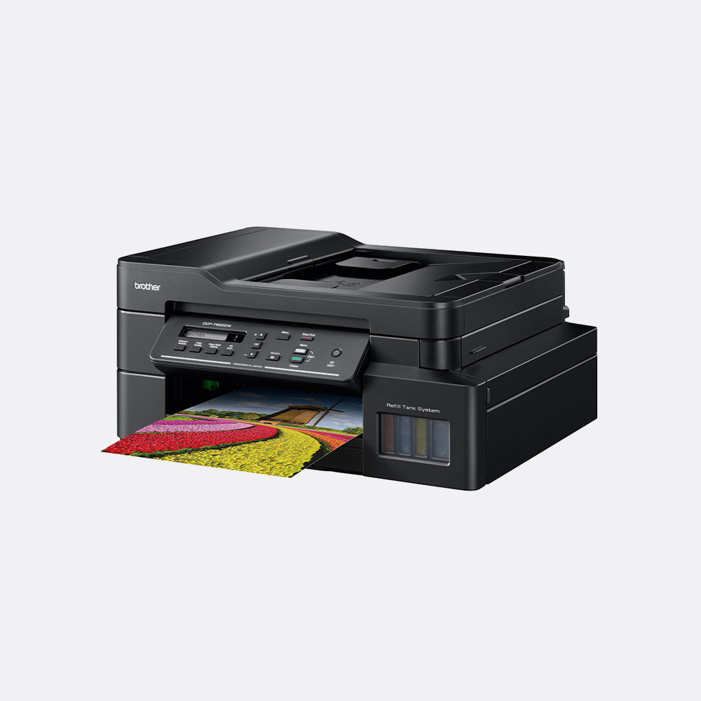 Brother DCP-T820DW All-in-One Refill Ink Tank Printer with Wi-Fi & Auto Duplex Printing