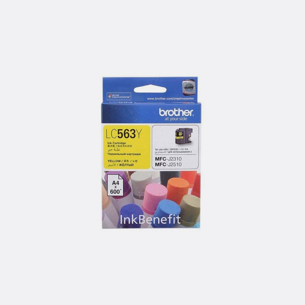 Brother Cart. LC-563Y Ink Cartridge