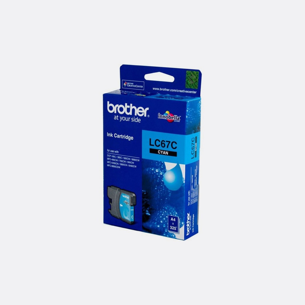 Brother Cart. LC-67C Ink Cartridge