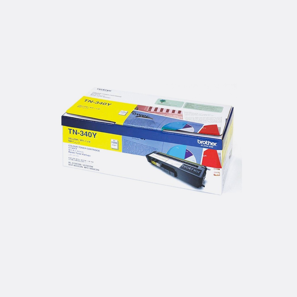 Brother Cart. TN-340 Yellow Toner Cartridge