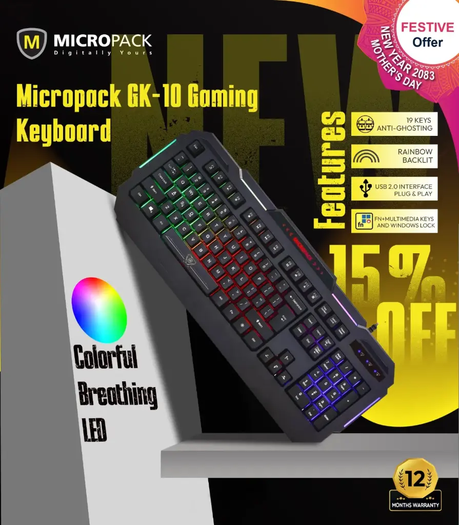 Micropack GK-10 Gaming Keyboard