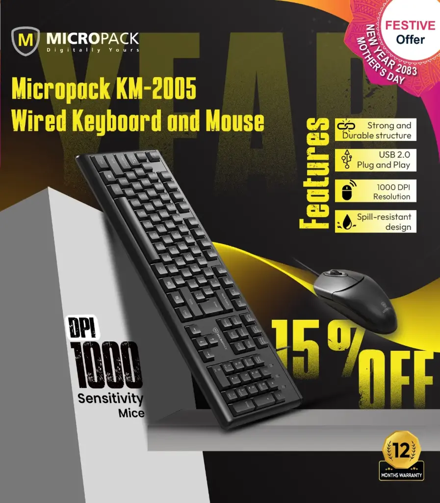 Micropack KM-2005 Classic Wired Combo