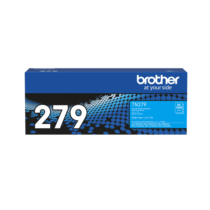 Brother Cart. TN-279 (1200 pages) Cyan Toner Cartridge