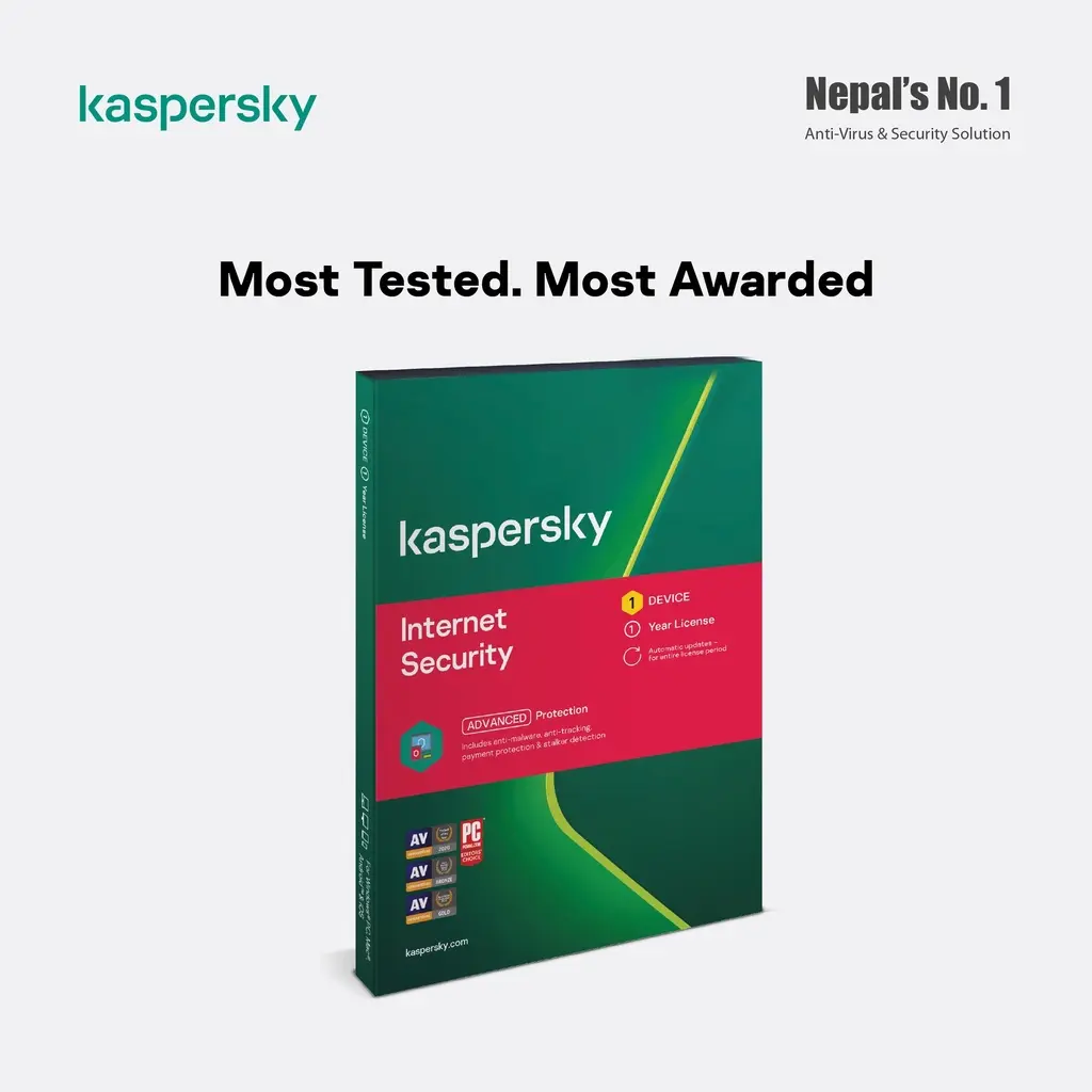 Kaspersky Internet Security - 1D, 1Y, 1Key - Box