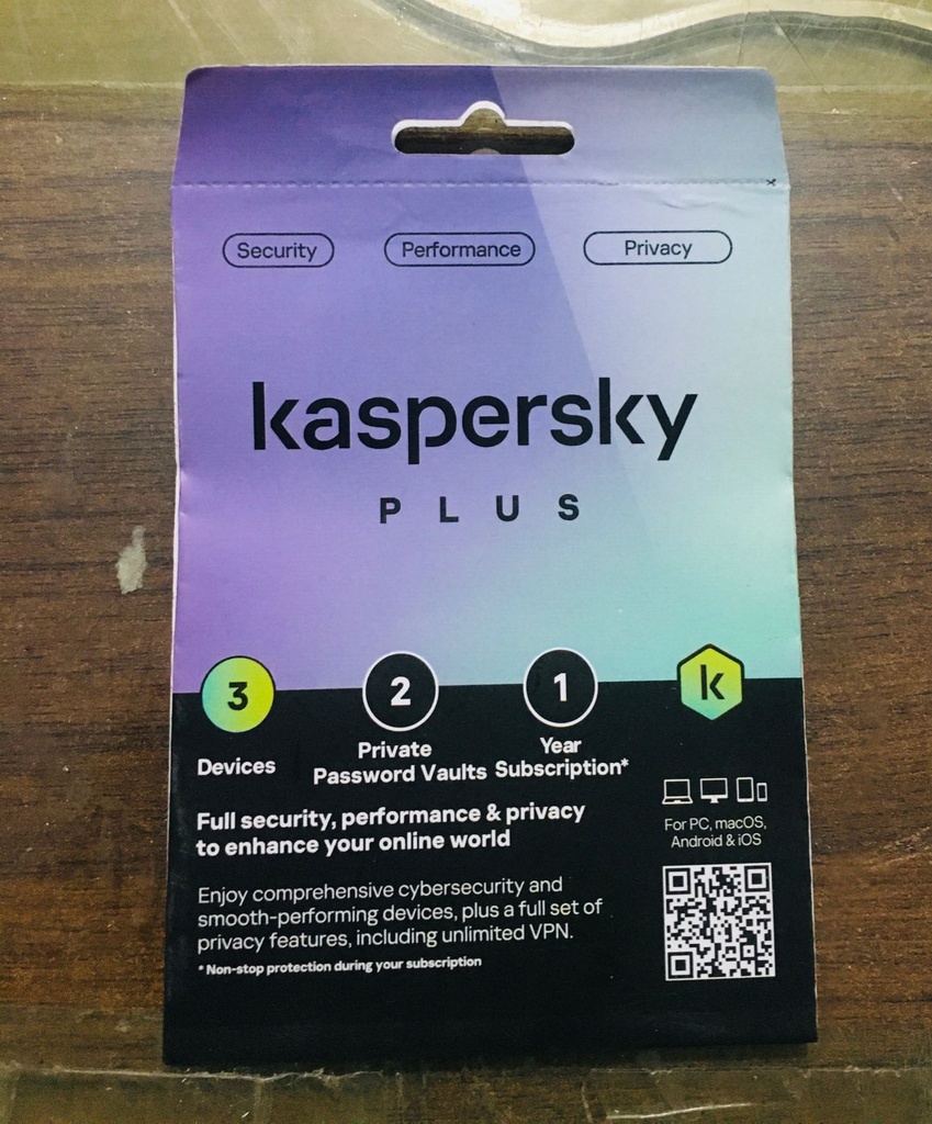 Kaspersky Raw Material - Paper Cover KP-3D/1Y