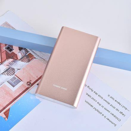 Trendy Metal 10000mAh Power Bank (Rose Gold)