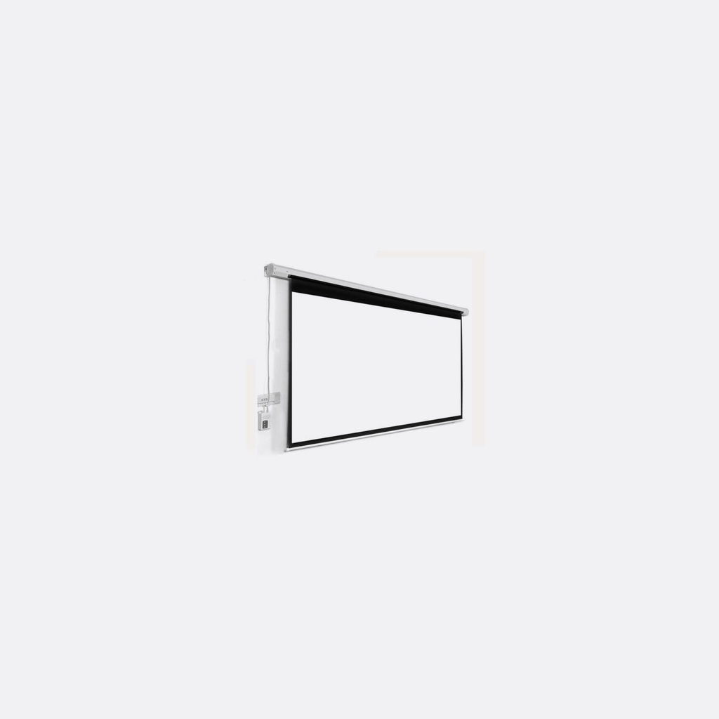 xLab XPSER-100 Projector Screen, Electric 100", 4:3 Matte, White 0.38mm Thickness