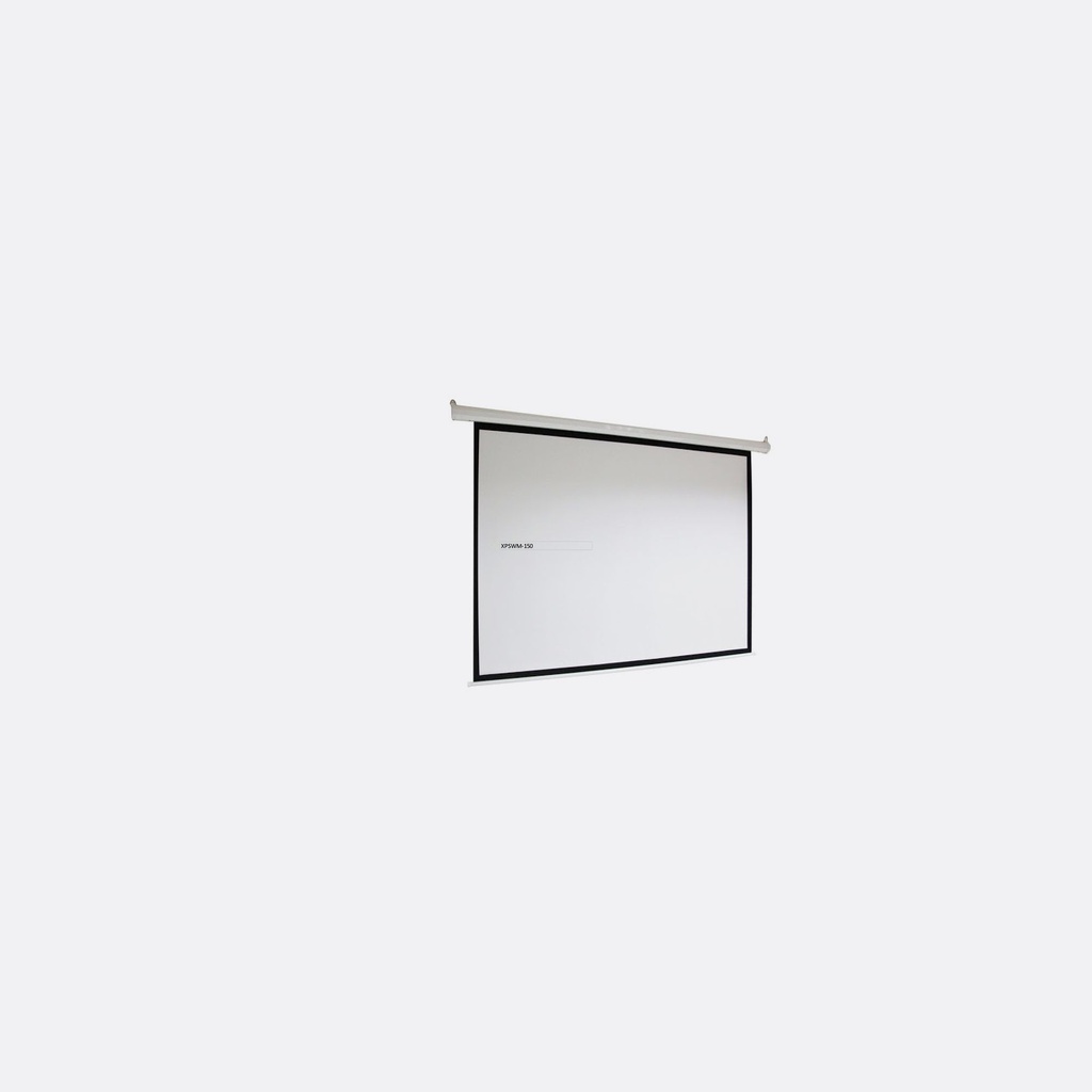 xLab XPSWM-84 Projector Screen, Manual Wall Mount 84", 4:3 Matte White, 0.38 mm Thickness