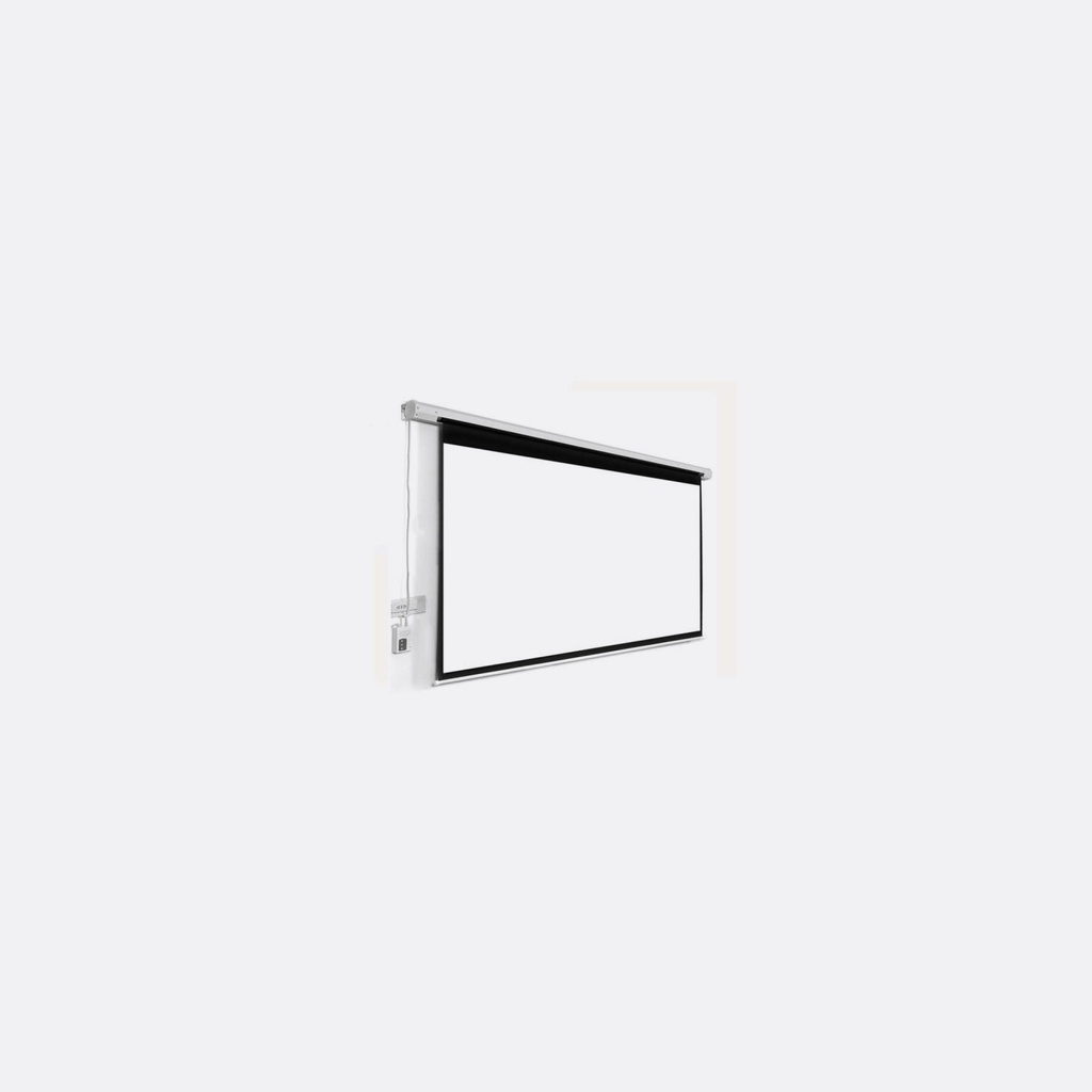 xLab XPSER-150 Projector Screen, Electric 150", 4:3 Matte White, 0.38 mm Thickness