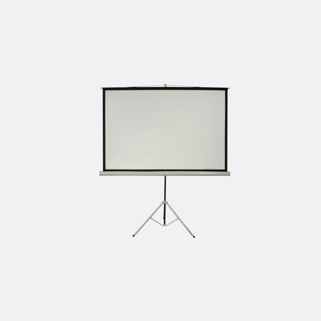 xLab XPSTS-60 Projector Screen, Tripod 60*60", 1:1 Matte White, 0.38mm Thickness
