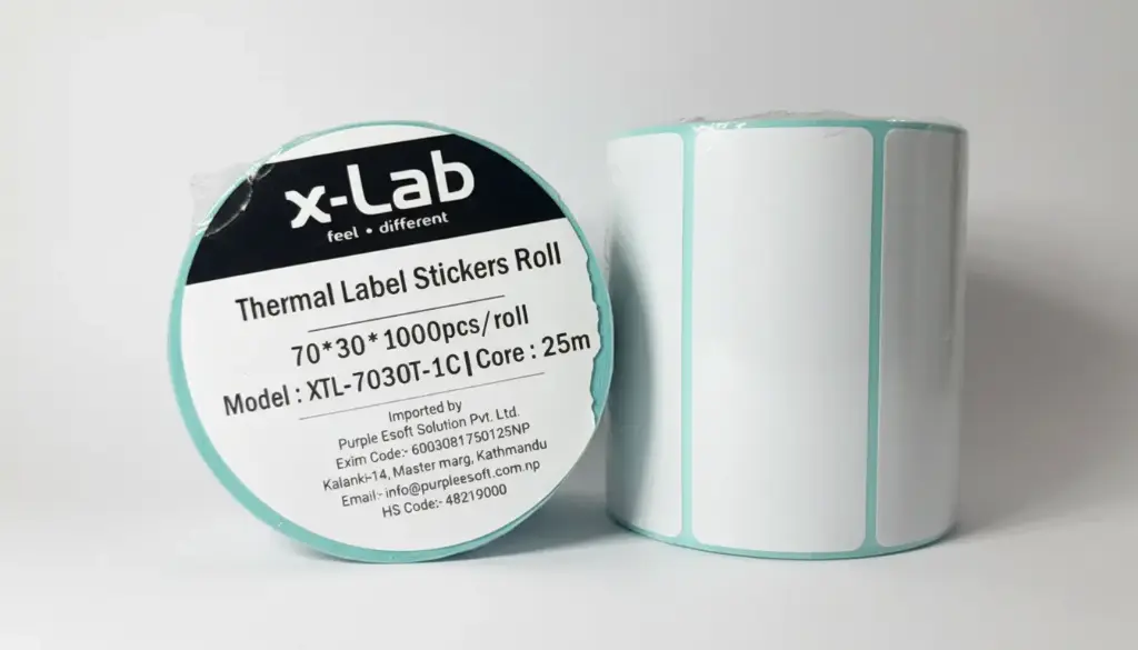xLab XTL-7030DT-1C Thermal Label Sticker Paper 70mm*30mm*1000