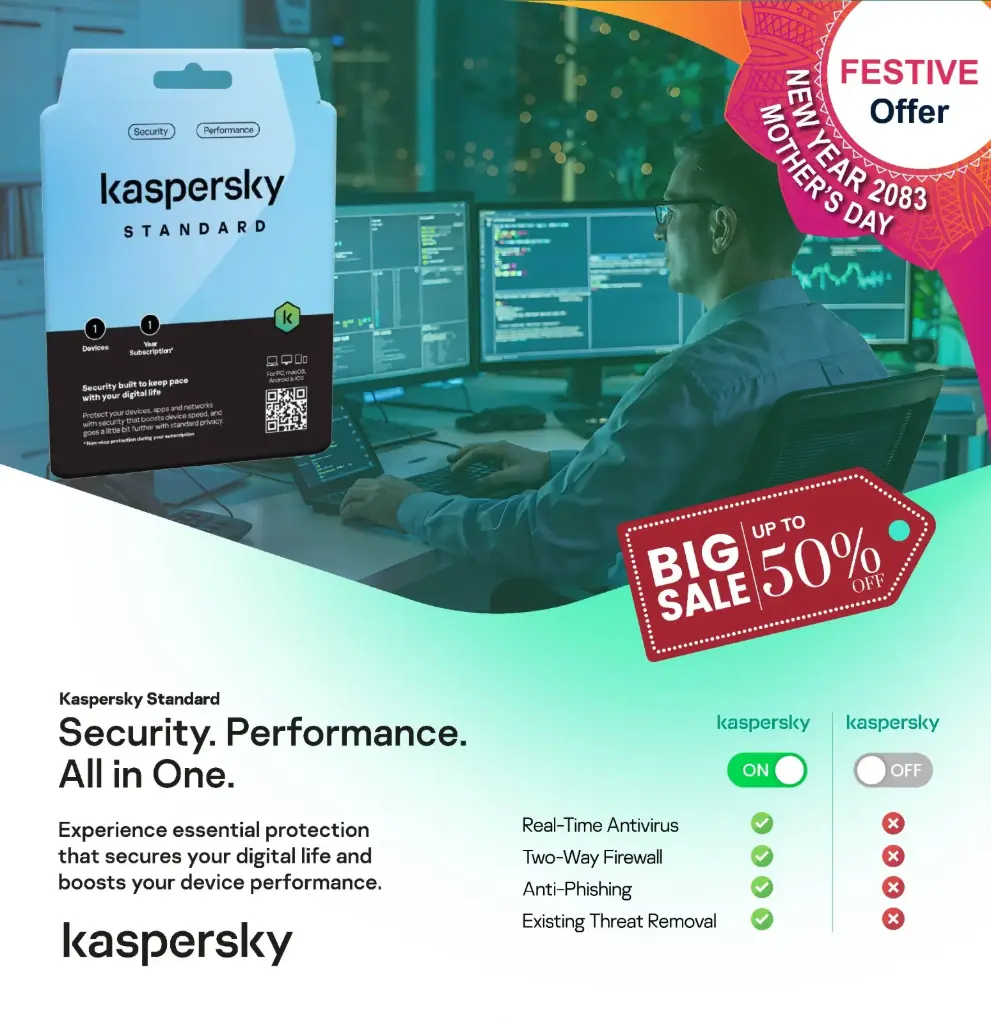 Kaspersky Standard : Enhanced Protection - Box