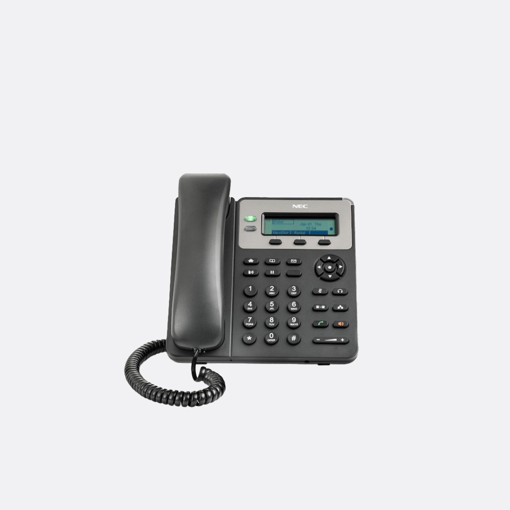 NEC-GT210 SIP Phone-ITX-1615-1W(BK)TEL