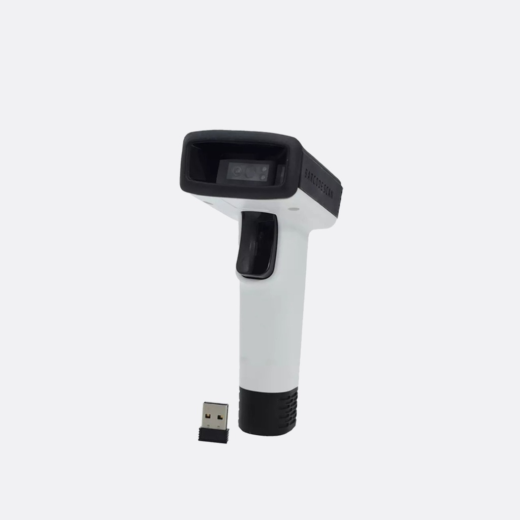 xLab 2-in-1 Wireless 2.4G + USB Handheld 2D Barcode Scanner, XBS-17W