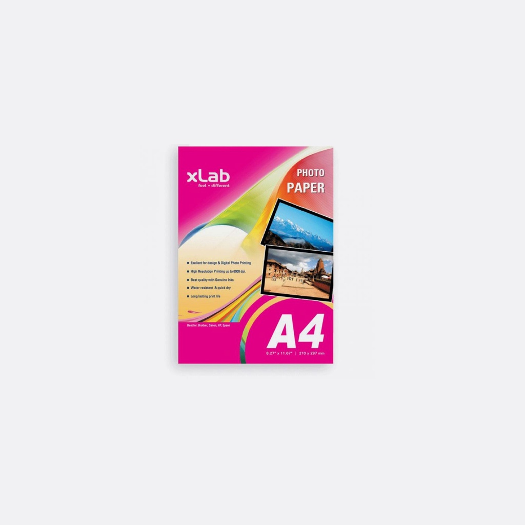 xLab A4-XLGMSM-260 Paper Satin Multi Economy 