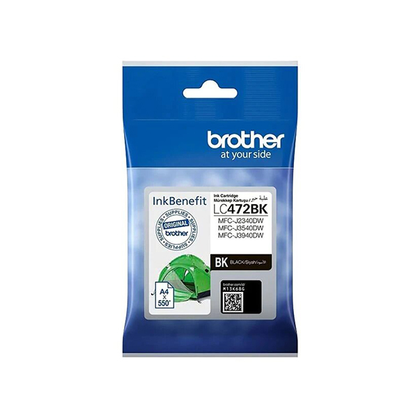 Brother Cart. LC472BK Ink Cartridge