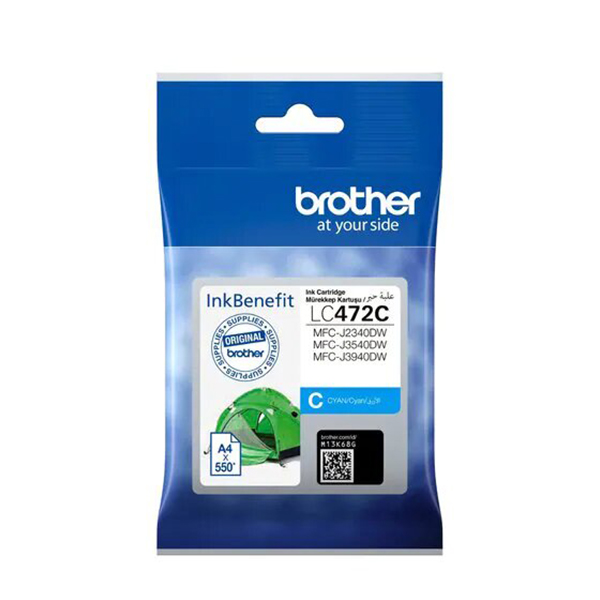 Brother Cart. LC472C Ink Cartridge CYAN