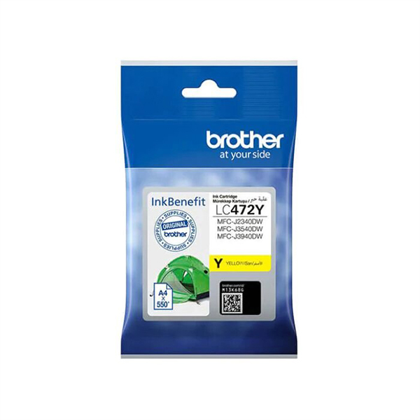 Brother Cart. LC472Y Ink Cartridge YELLOW