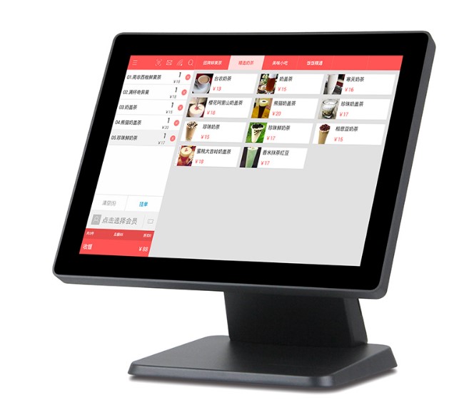 xLab XL-PT15s POS Terminal Single Display 15.6" LCD Touch Screen, i5, Black