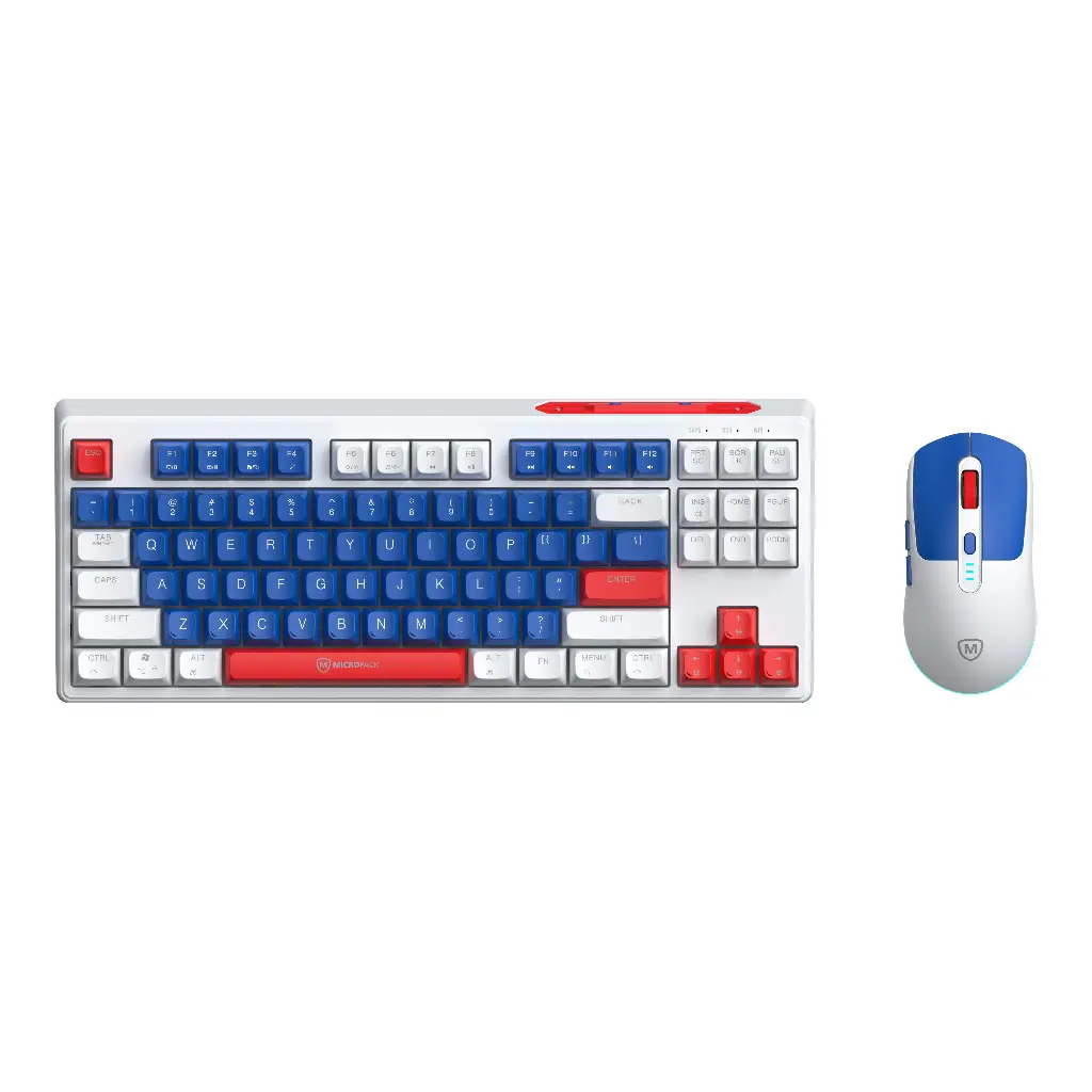 Micropack 2.4G Rechargeable Wireless Keyboard and Mouse Combo KM-269W