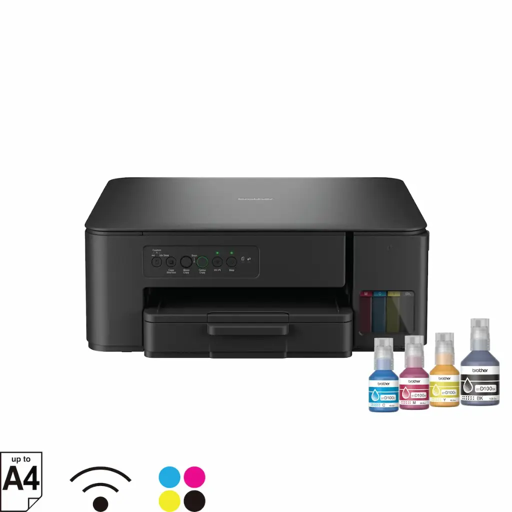 Brother DCP-T430DW 3-in-1 Ink Tank Printer - Color 