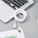 2M Simple Style Sync Charging Cable for Type-C (White)