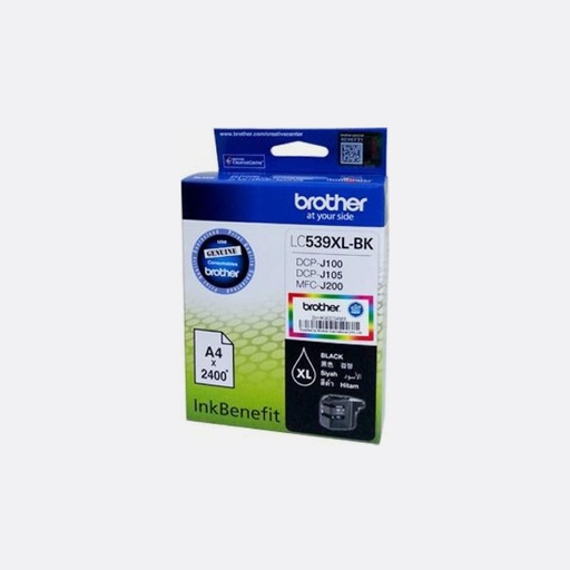 [LC-539BK] Brother Cart. LC-539BK Ink Cartridge