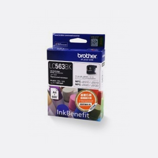 [LC-563BK] Brother Cart. LC-563BK Ink Cartridge