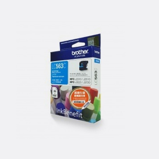[LC-563C] Brother Cart. LC-563C Ink Cartridge
