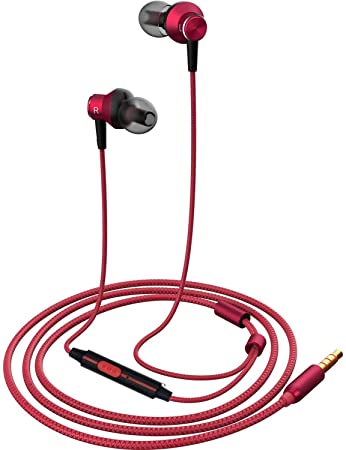 [XVDPA00239] Stylish Comfortable Earphones (Red)