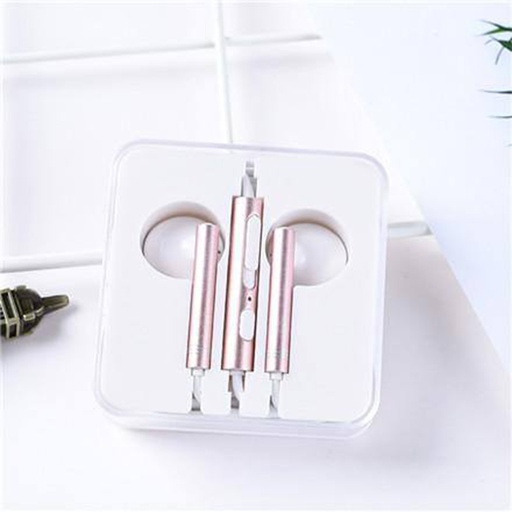 [XVDPA00240] Stylish Comfortable Earphones (Rose Gold)