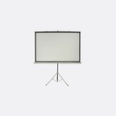 xLab XPSTS-100 Projector Screen,Tripod 100", 4:3, Matte White, 0.38mm Thickness