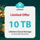 pCloud 10TB - 5 Users Business / Family Lifetime Cloud Storage (Limited Offer 80% + 5% Discount)